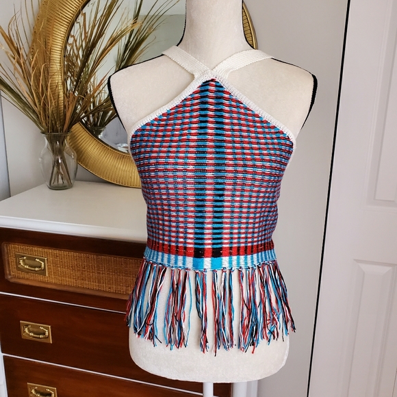 Akira chicago halter crop top with fringes - Picture 5 of 6